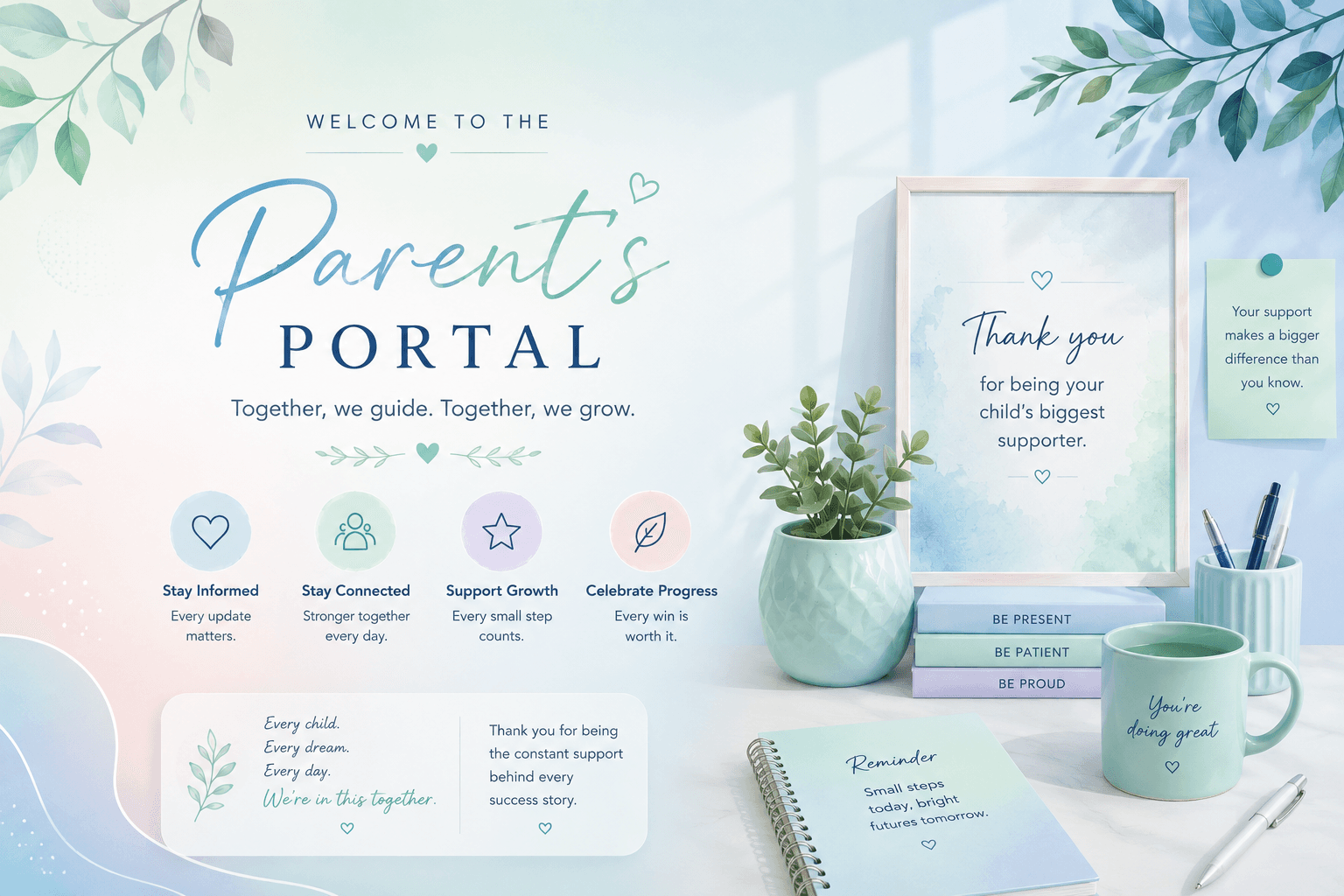 Welcome to the Parent's Portal